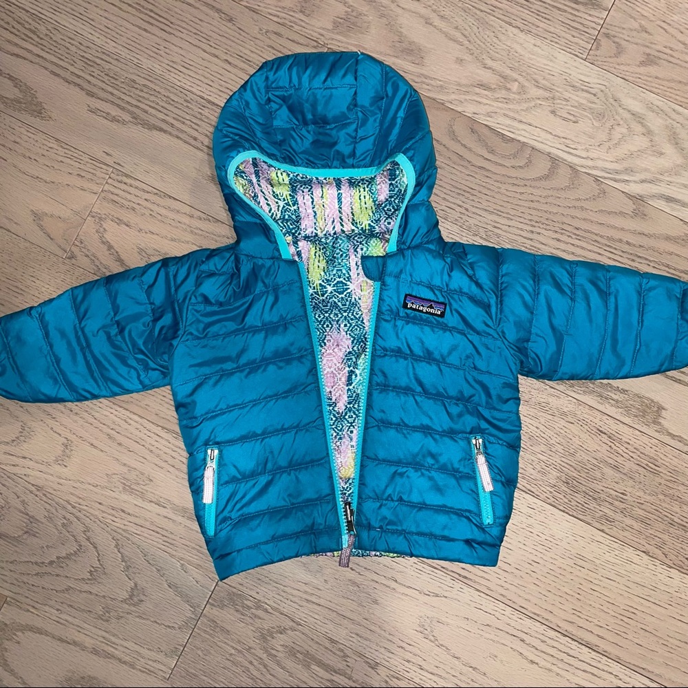 Patagonia, 12 months, toddler reversible puffer